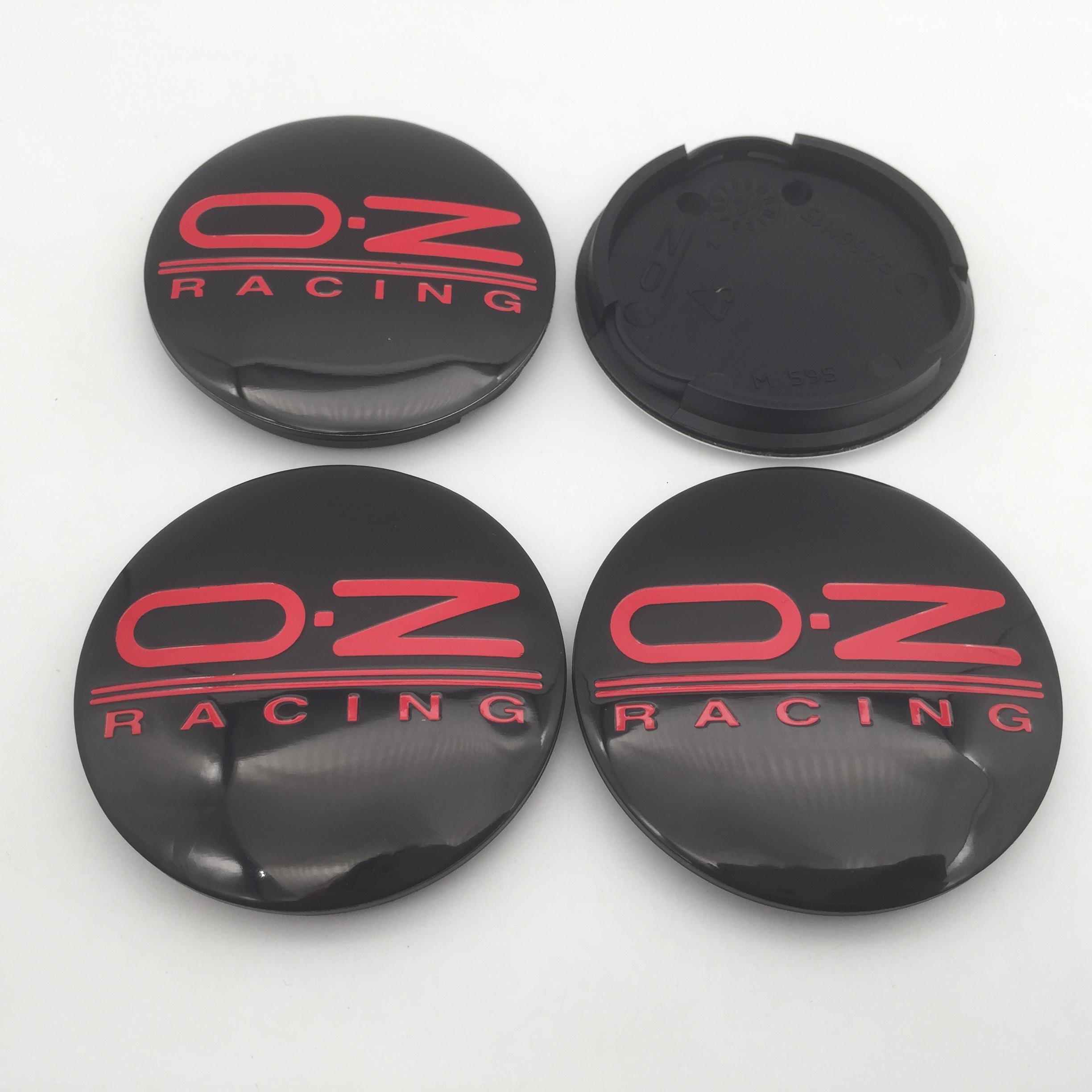 

4pcs 62mm for OZ O.Z logo M595 Car emblem Wheel hub Center Cap Badge covers sticker Styling accessories
