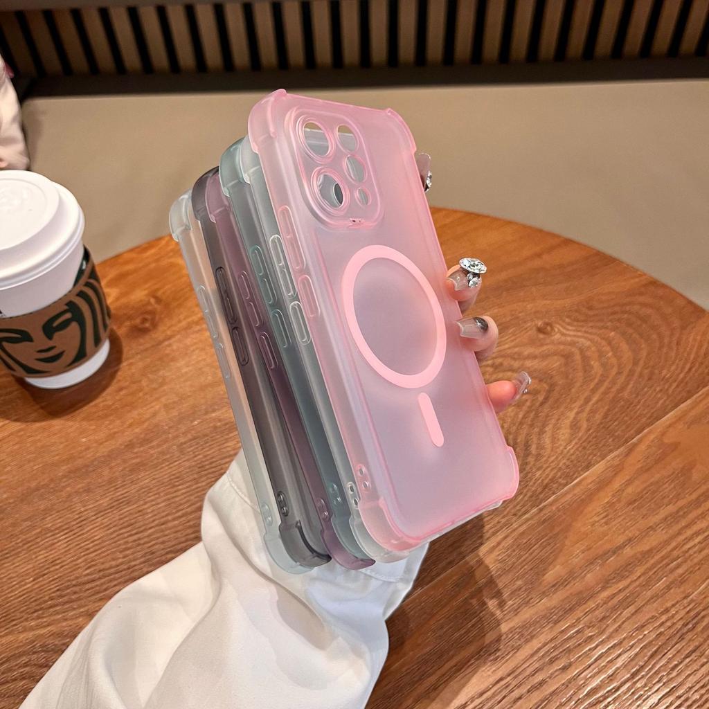 X300 Suitable for VIVO S50 Four Corners Ice Mist Magnetic S30 Mobile Phone Case X200Ultra Anti-drop X100 Protective Case