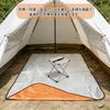 CHENLONB Survival Aluminum for Emergency Cold Disaster Earthquake Preparedness Blanket, Sheet, 4-Layer, Warm, Quiet, Lightweight, Portable, Hiking,