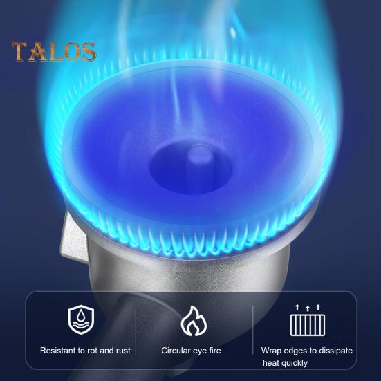 Mini Bütan Ocak 2900W Rüzgar Geçirmez Açık Hava Kamp Yürüyüş Ocağı Alüminyum Alaşım Taşınabilir İç Mekan Dış Mekan Pişirme Tek Brülörlü Gaz Ocağı