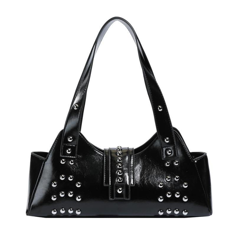 Lokomotiv Achselhöhle High Fashion Sommer neue Mode große Kapazität Nieten Pendler Schultertasche