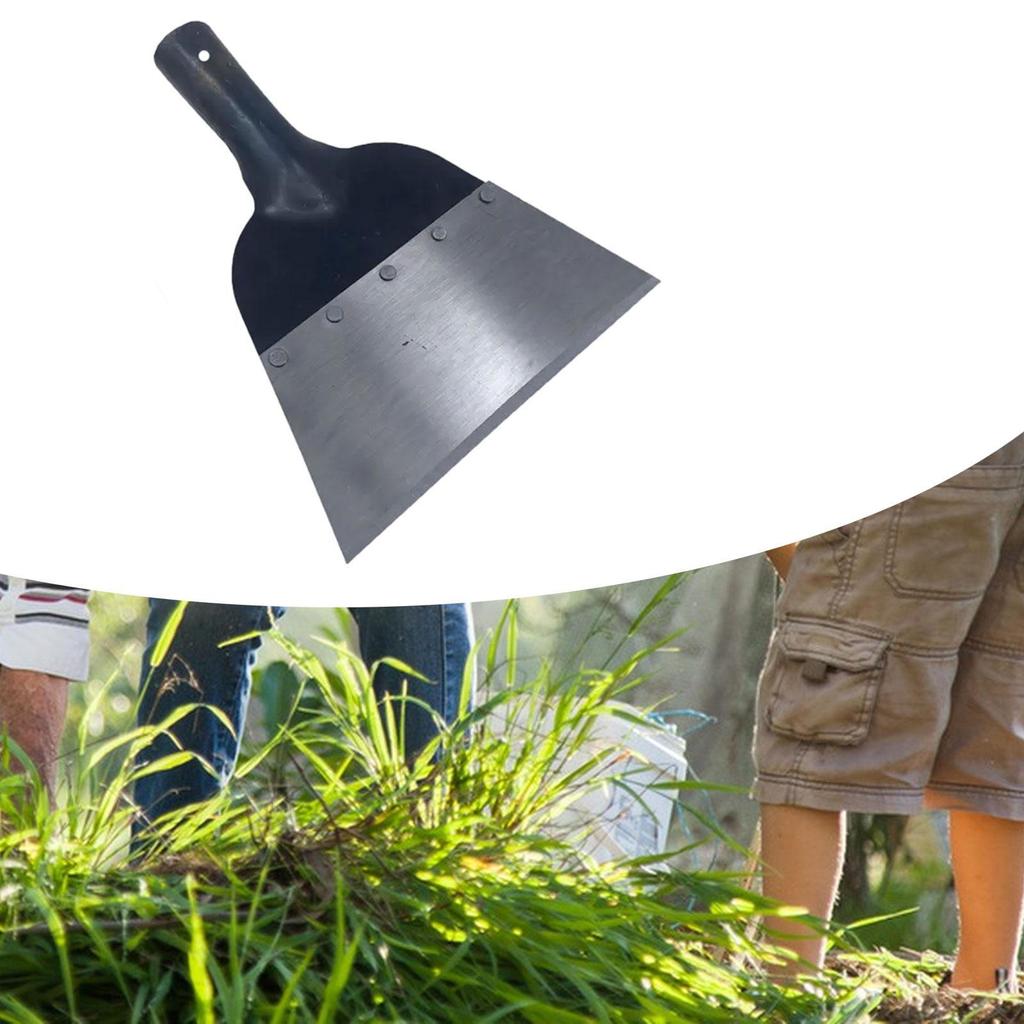Garden Cleaning Spade Head Multifunction Carbon Steel Weed Remover Practical Snow Weeding