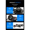 7 Days Delivery 800W Powerful Electric Kick Scooter Anti-skid Off Road Tire 45KM/H e Scooter 45km 55km Range