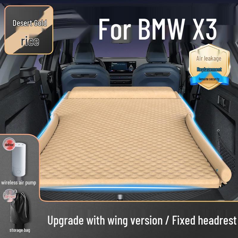 BMW X3 Rücksitz aufblasbare Kofferraum-Bettmatte & Luftkissen