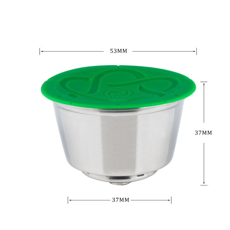 Coffee Capsule For Dolce Gusto Mini Me Reusable Refillable Stainless Steel Coffee Capsule Filter Cup Stainless Steel Filters
