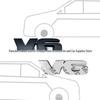 V6 Car Logo Sticker for Toyota Tundra TRD PRD SR5 Modified Rear Tail and Body