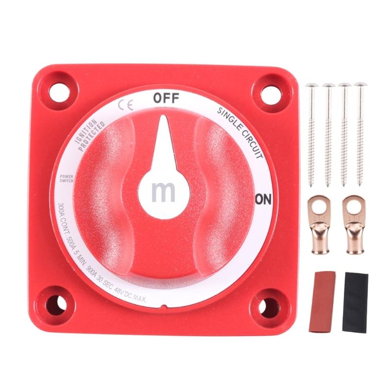 Battery Switches 12-48V Waterproof Battery Power Cut Switches Disconnect Isolator for Car Vehicle Boat