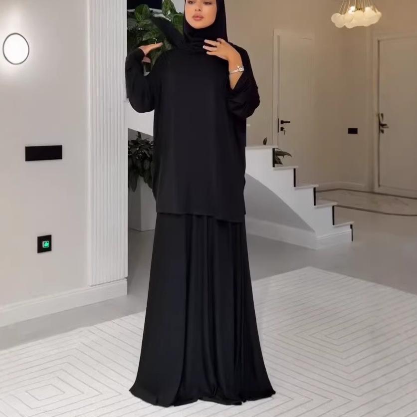 Cross-border European and American Women's Clothing 2026 Spring and Autumn New Long-sleeved Irregular Top Long Pants 