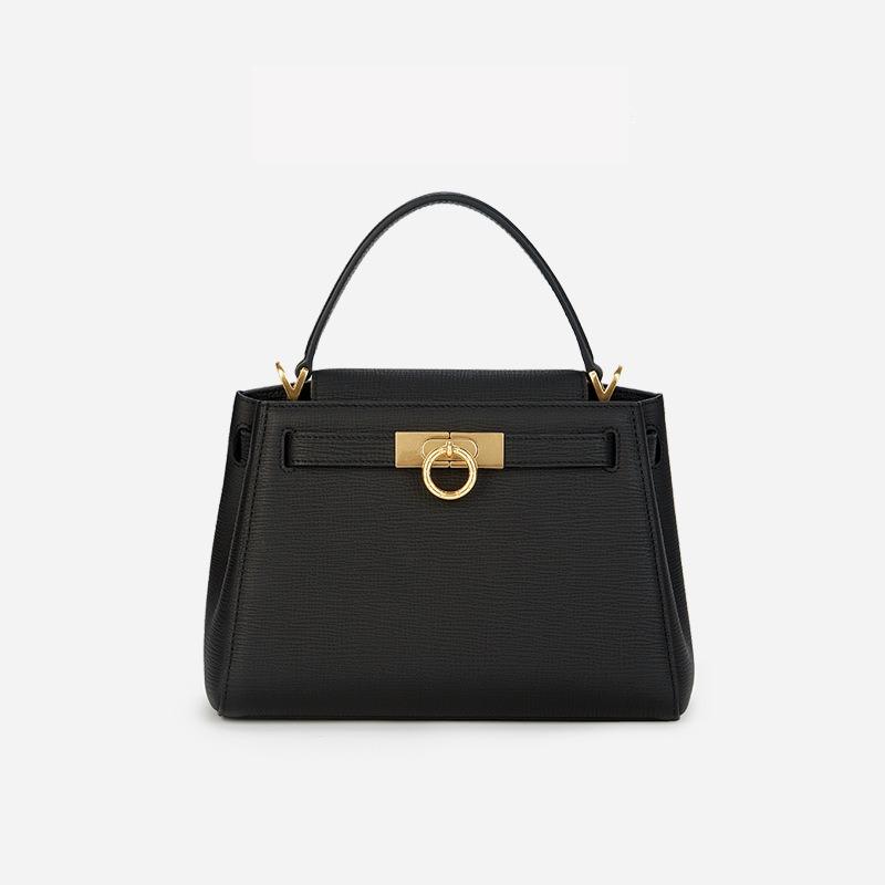nouveau sac à main de taille moyenne, sac à bandoulière haut de gamme, sac bandoulière, sac de mariage 24cm 11cm 16cm noir