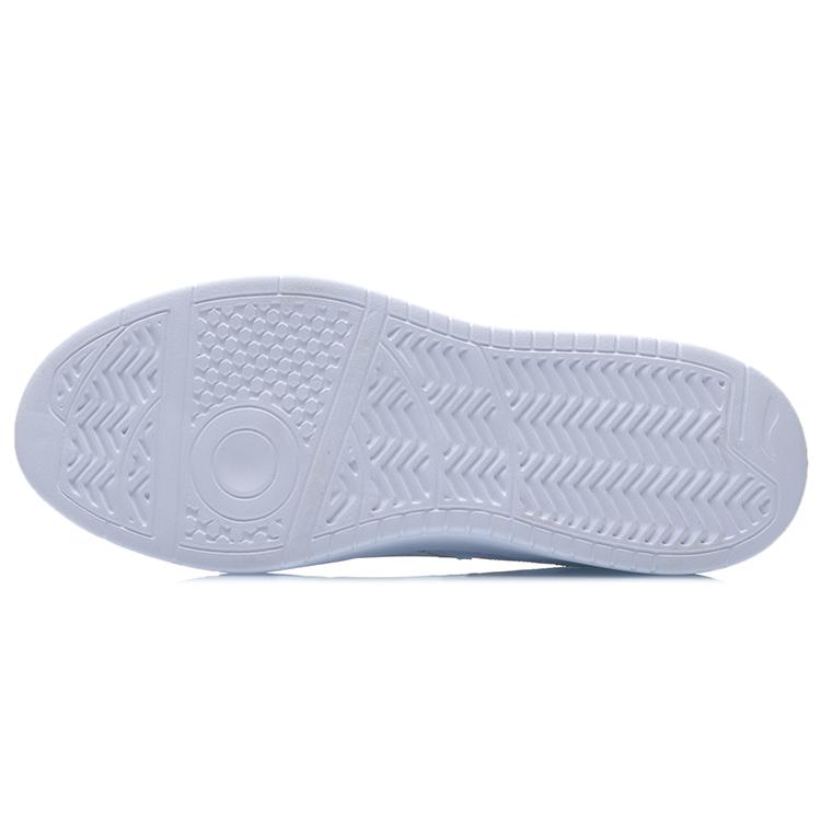 Li Ning Street Player Comfortable Low top Skateboard Shoes Unisex White Blue AGCQ251-6