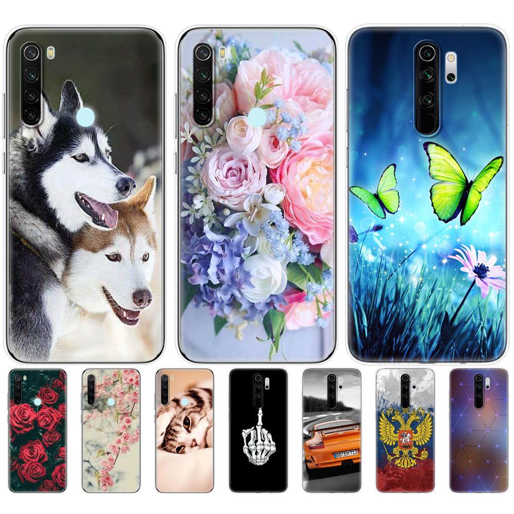 Hülle für Xiaomi Redmi Note 8T 8 Hülle Silikon Weiche TPU Telefonhülle für Redmi Note 8 2021 Redmi Note 8 Pro Stoßstange stoßfest