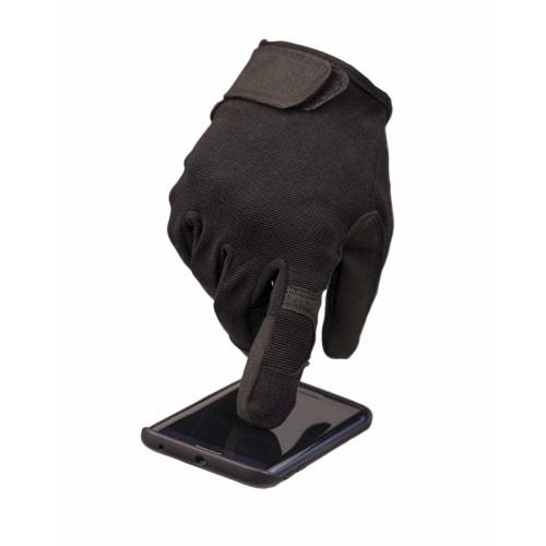

Mil-Tec Men s Touch Gloves, Black, US Size: Small, Color: Black