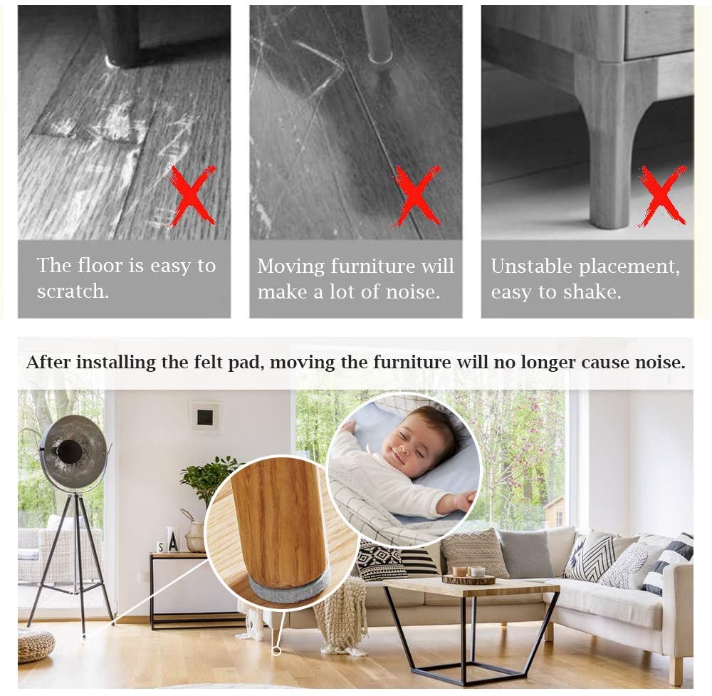 Self Adhesive Felt Tape Polyester Felt Strip Roll Hard Surfa Protector Black Furniture Felt Strips DIY Shape Sliding Pad Tape