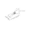 Frcolor Laundry Clips, Clothespins, Hangers, Clothes Drying Racks, Windproof, Stainless Steel, Multipurpose, Spring Bent Clamps, Clothes Drying Racks,