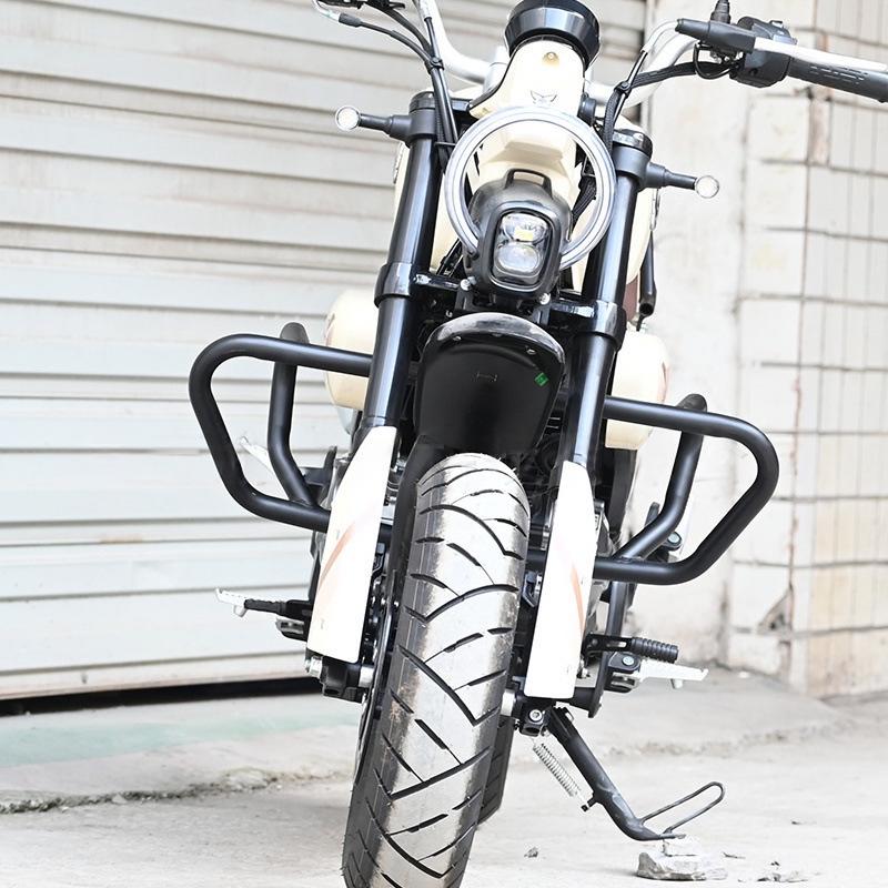 Zongshen Dun Dun Mini Motorcycle Front Bumper Guard: Anti-Fall and Anti-Collision Accessory