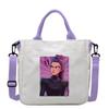 Move Demon Hunters Canvas Bag Fashion Printed Handbag Cute Cartoon Anime Commuting Portable Book Storage Bags Pocket Gifts KPOP Kid Friendly 2