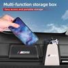 Car Sticker 2025 Hot Car Leather Storage Pocket Seat Back Door Center Console Organizer For BMW E90 E87 I01 E60 F25 F26 F44 F45