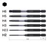 VESSEL Ball Point Driver Bit Set Set, 6-Piece (with Holder) SS16BP-6PSA