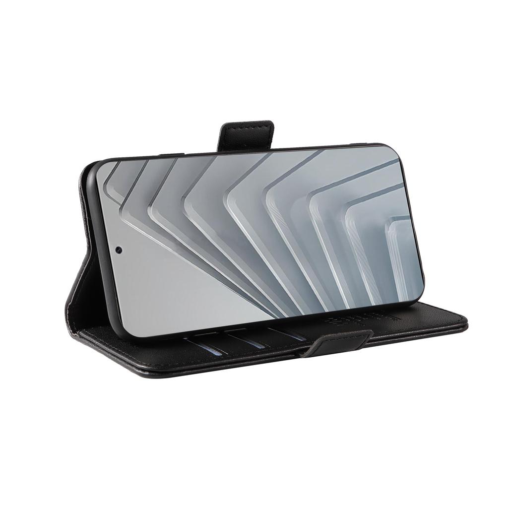 For Xiaomi Redmi Note 14 4G (163.25x76.55x8.16mm) Wallet Phone Case YIKATU YK-003 Leather Stand Cover