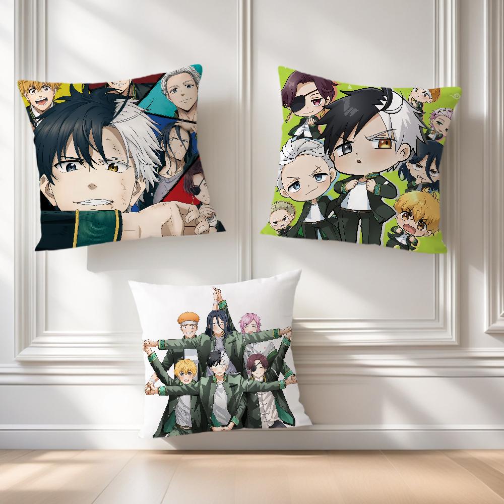 Kissen Windschutz weich Bequemes Kissen Manga B-Breakers Hülle für Anime Sofa Wohnzimmer Heimbüro Dekor Schutzhüllen
