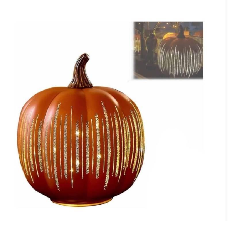 Halloween Led Light Starry Night Pumpkin Pumpkin With Durable Material For Holiday And Celebration Use