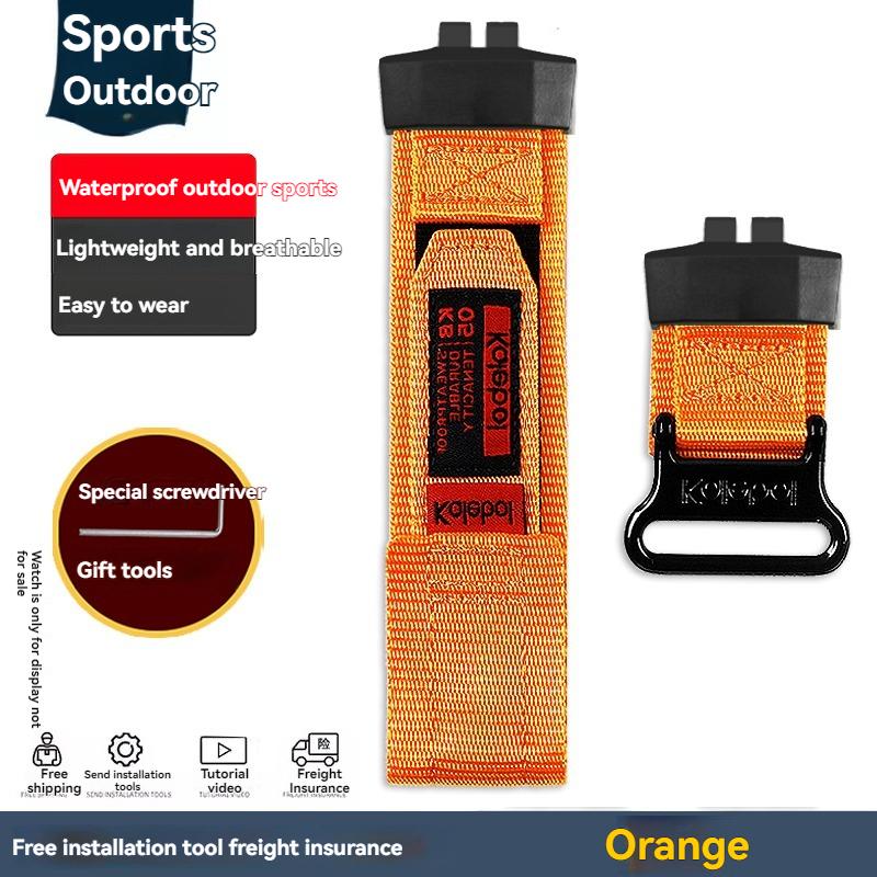Uhrenarmband aus Nylon-Canvas für Outdoor-Sport, geeignet zur Anpassung an Casio GBD-200-1/GBD-200SM Uhren