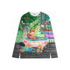 Capybara Kids Crewneck Sweatshirt My Spirit Animal Soft Cartoon Print Comfy Unisex Casual Wear for Boys & Girls