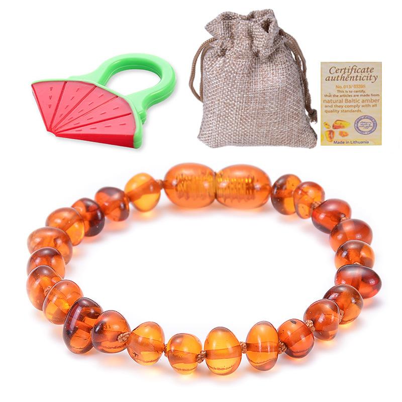 

Natural Amber Bracelet, Baltic Sea, Natural Amber Bracelet, Baby Bracelet, Comes with Certificate Dental Glue