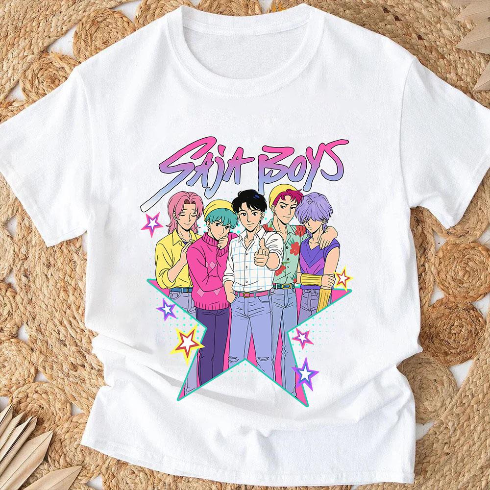2026 New Summer Casual Boys' and Girls' Short-Sleeve Tops T-Shirt Anime Children's T-Shirt