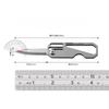 Titanium Knife Multifunctional Keychain Mini Edc Portable Unpacking Knife Sharp Portable Express Small Folding Knife.