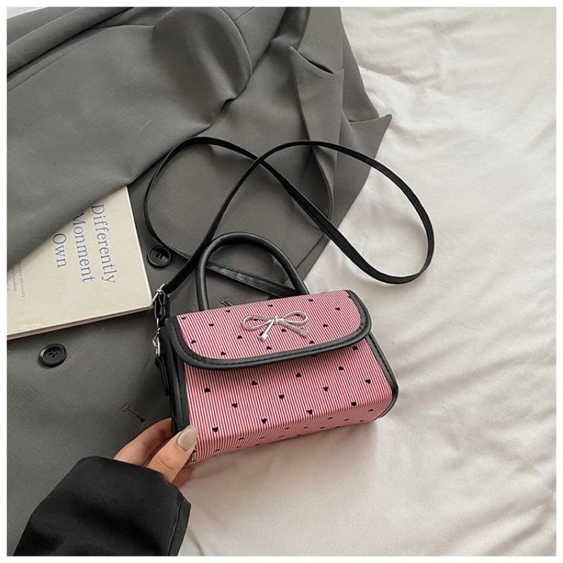 Girls bow baguette armpit bag new high-end texture fashion casual shoulder messenger bag women