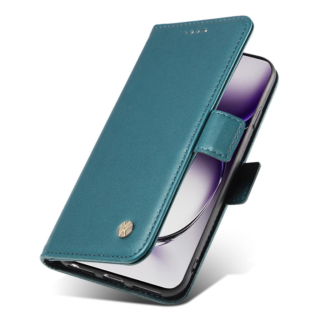 For Oppo Reno12 5G (Global) Case Magnetic Side Clasps Leather Wallet Phone Cover