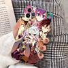 Anime No Game NO life Phone Case for iPhone 15 8 7 6 6S Plus X SE 2020 XR XS 14 11 12 13 Mini Pro Max Mobile Case