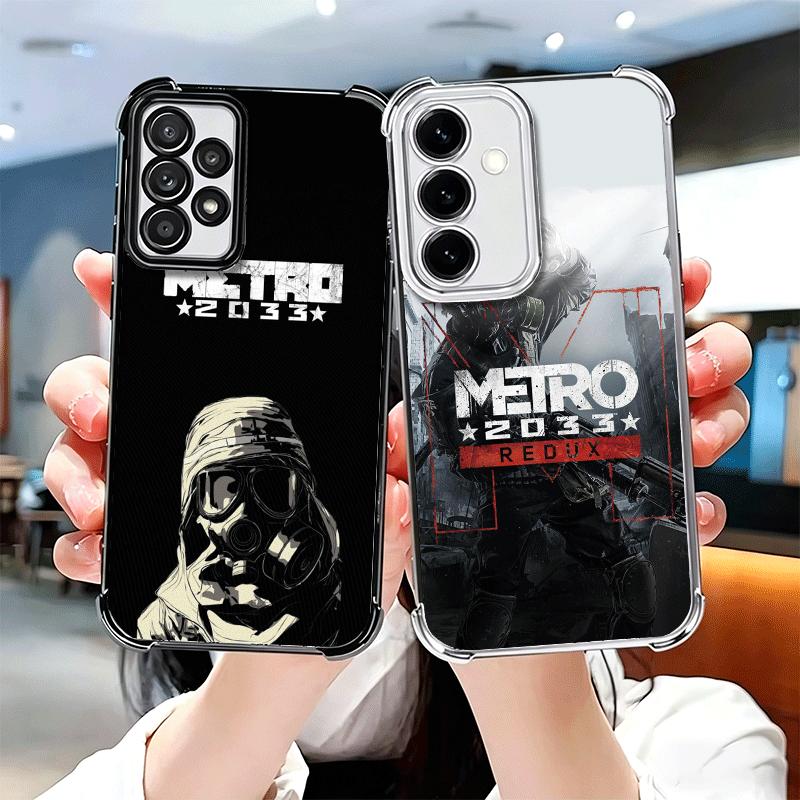 Metro 2033 Soft Phone Case For Samsung A17 A27 A07 A37 A57 A16 A56 A15 A55 A14 A54 A13 A53 A26 A36 A25 A35 A24 A34 A23 A33