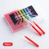 Hot 20Pcs Mini Eyebrow Brow Perm Brush Disposable Micro Brush Brow Lift Tool Eyelash Comb Lash Lifting Beauty Makeup Accessories