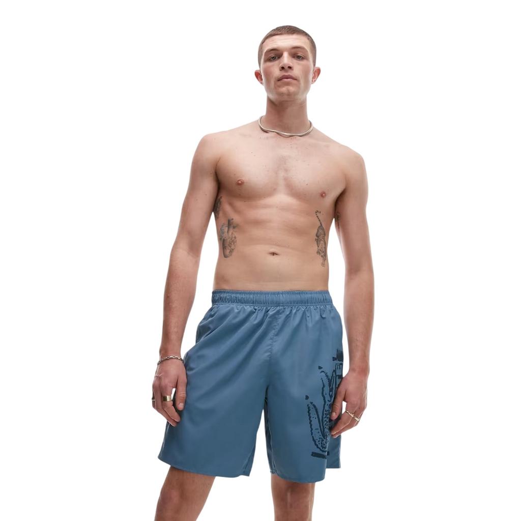 Lacoste Mens Logo Swimming Trunks