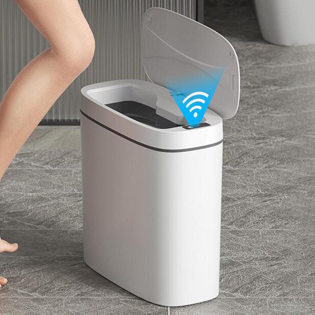 Motion-Activated Garbage Bin for Kitchen and Bathroom