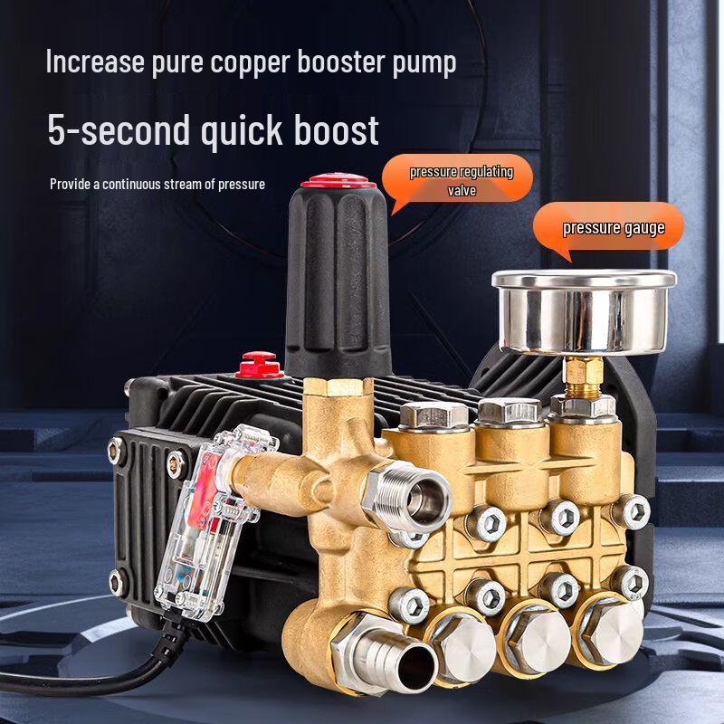 High-Power Household Electric Pressure Washer CN plug (adapter included)