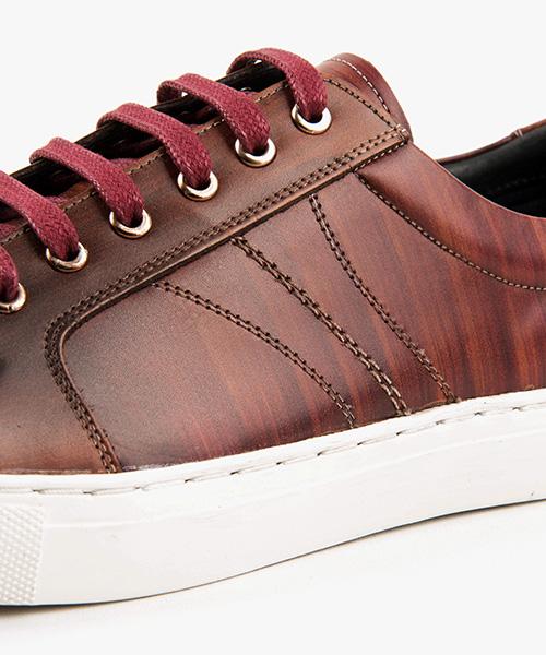 Leatherless # 3001 / Handycoat Sneakers / Brown / For Men