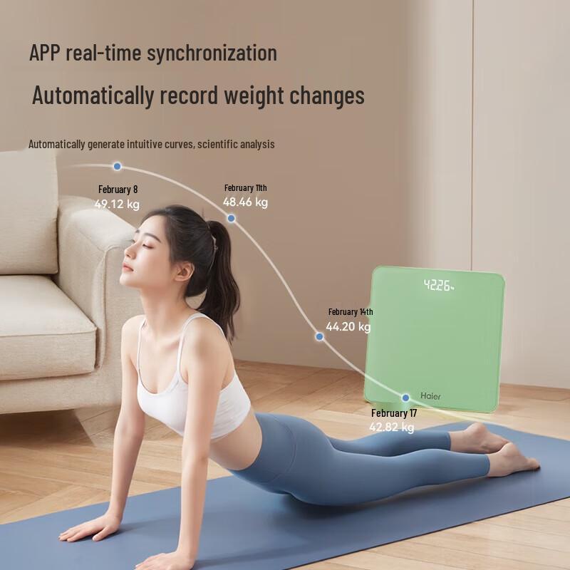 HAIER Smart Bluetooth Body Weight Scale