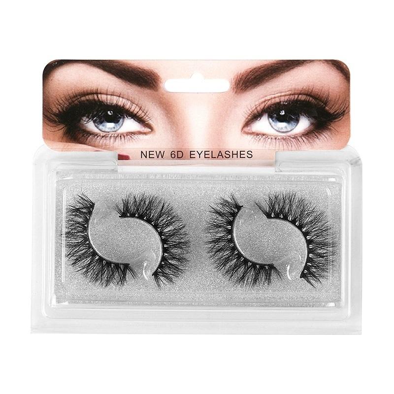 

6D Faux Mink Fluffy Lashes False Eyelashes Makeup Tools Natural Long Thick Volume Eyelashes Beauty Fluffy Eyelashes