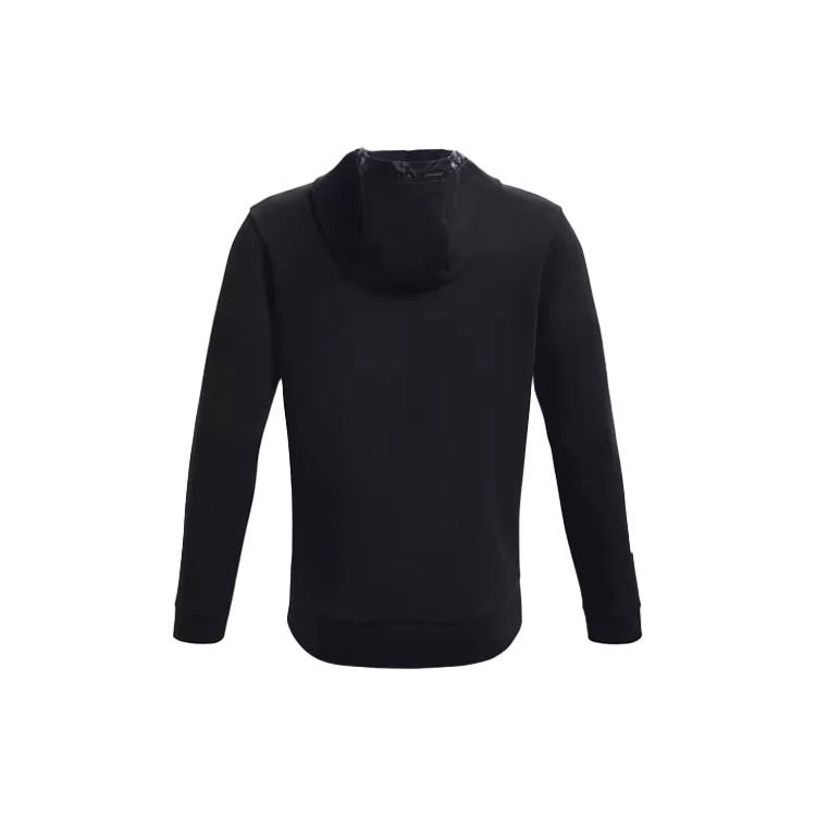 Under Armour Summit Series Training Knit Hooded Pullover Men Tops Black 1366221-001