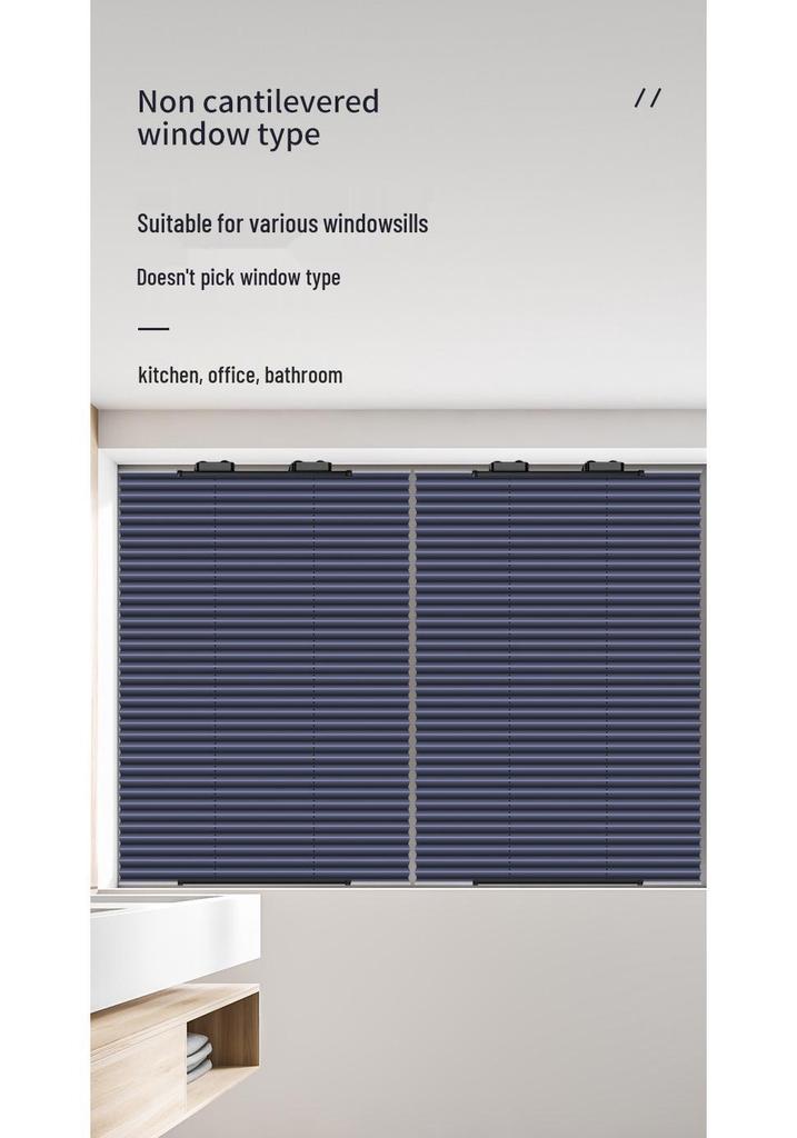 Car Sun Shade Blackout Curtain, Suction Cup Heat Insulation for Car Windows