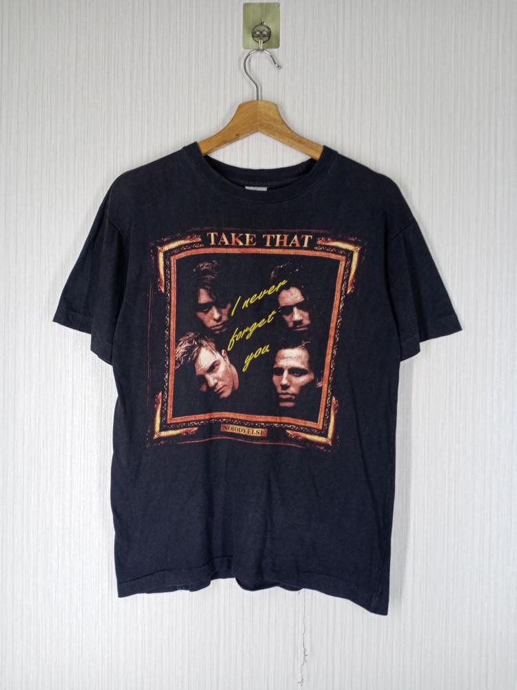 

Take That Never Forgot Greatest Hits Theme Cotton T Shirt For Men Women NZ1199 Unisex T-Shirt XXL