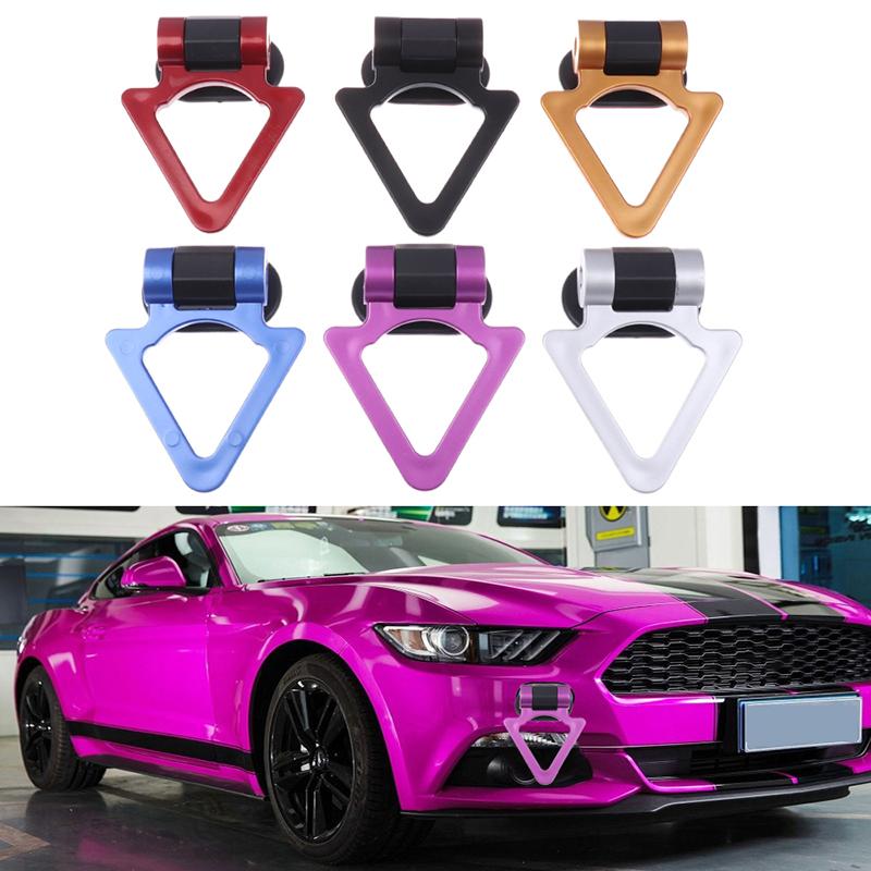 Abs Car Styling Trailer Hooks Sticker Decoration Car Auto Rear Front Trailer Simulation Racing Ring Vehicle Towing Hook