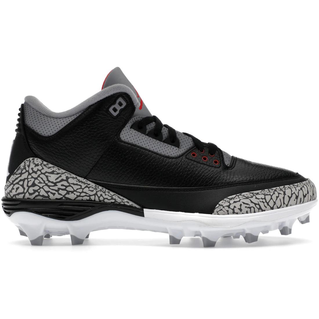 

Sneaker Jordan 3 Mid Retro TD Black Cement(FZ8626-001) 42