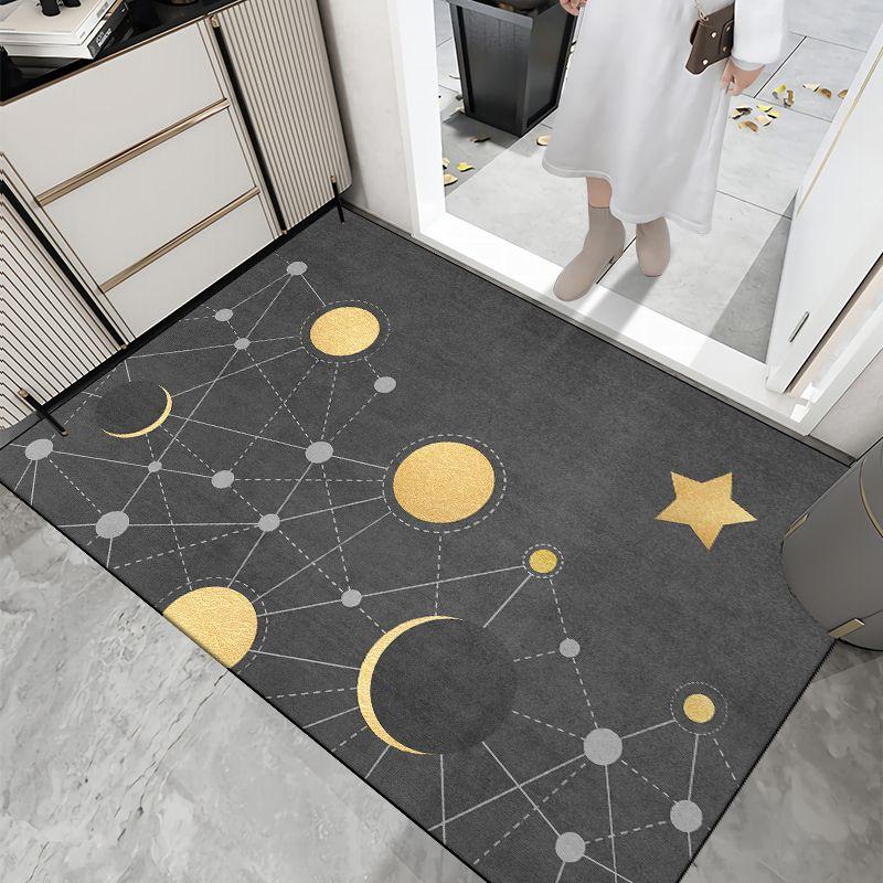 

Nordic Simple Дверной коврик Противоскользящий Водонепроницаемый Легко моется Грязеустойчивый Роскошный Коврик для ванной комнаты Бытовой Прихожая Коридор Ins 80x100cm