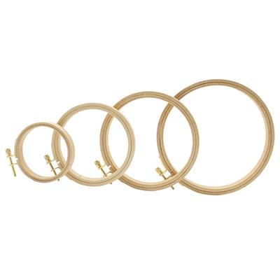 Wood Craft Hoop Ideal For Crosses Stitching Sewing And Punch Needle Embroidery Works