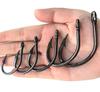 High Carbon Steel Large Bent Mouth Giant Game Fishing Hooks Source Factory Barbed Design for Deep Sea Grouper Napoleon Wrasse