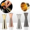 1 Pc Stainless Steel Bar Wine Cocktail Shaker Jigger Single Double Shot Drink Mixer Wine Pourers Measure Cup Bar Tools